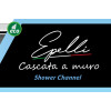 Душовий трап зі стелі Epelli Cascato a muro 90 см