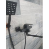 Змішувач чорний для ванни Kub 006 euro Black 