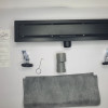 Душовий трап із сухим затвором чорний Epelli Neo Pro 2в1 60 см