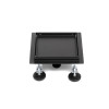 Квадратний Душовий трап 200 мм Epelli Quattro 200 BLACK mat 