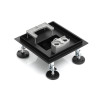Квадратний Душовий трап 200 мм Epelli Quattro 200 BLACK mat 