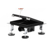 Квадратний Душовий трап 200 мм Epelli Quattro 200 BLACK mat 