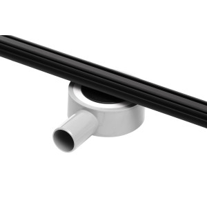 Трап душовий Epelli Slim Black 60 см