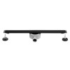 Трап душовий чорний Epelli Slim Black 70 см
