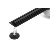 Трап душовий чорний Epelli Slim Black 70 см