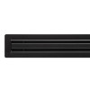 Душовий трап тонкий Epelli Slim Black 80 см