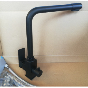 Змішувач для з підключенням фільтрованої Kub 021 Black. Photo 3