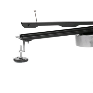 Душовий трап з нержавіючої сталі Epelli Slim Black 100 см. Photo 2