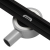 Душовий трап з нержавіючої сталі Epelli Slim Black 888710 Лінійний 100 СМ Чорний колір