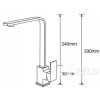 Змішувач для кухні Epelli Moderno Moderno Lavadgio