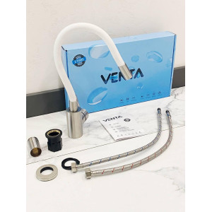 Змішувач для мийки Venta 3008 White. Photo 2