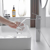 Смеситель для умывальника под чашу высокий Epelli Cascade Aldo G Chromo
