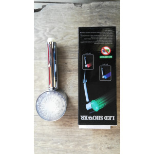 Душевая лейка со светодиодной подсветкой LED. Photo 3
