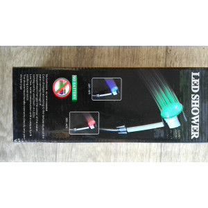 Душевая лейка со светодиодной подсветкой LED. Photo 2