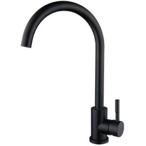 Кухонний змішувач чорний Black Mixus SUS 011. Photo 2