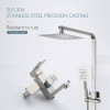Душова система Kub 009J Steel нержавіюча сталь 